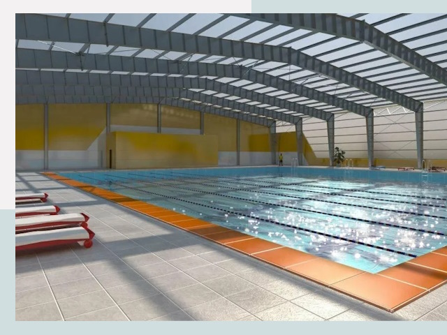 Строительство крытых бассейнов в Барабинске