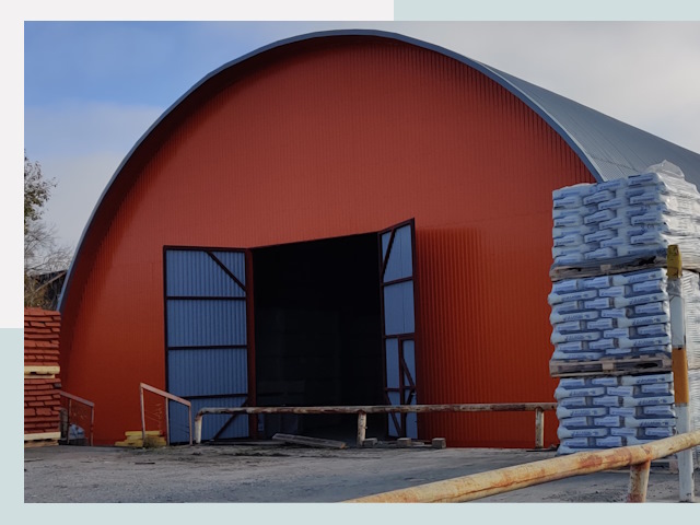 Полукруглые ангары по цене от 609 руб. в Барабинск