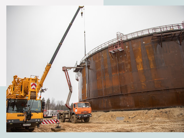 Монтаж резервуаров в Барабинске от 609 руб. за м³