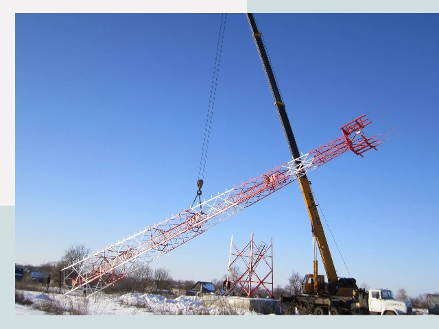 Строительство башен связи в Барабинске от 609 руб.