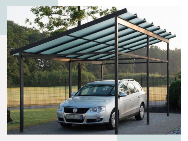 Навесы для автомобилей в Барабинске