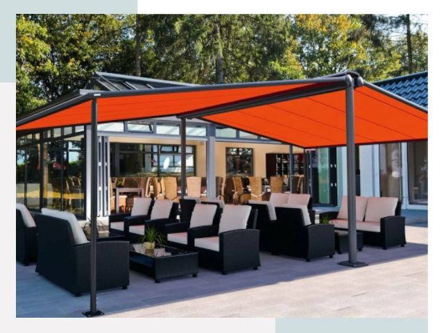 Навесы для кафе и ресторанов в Барабинске