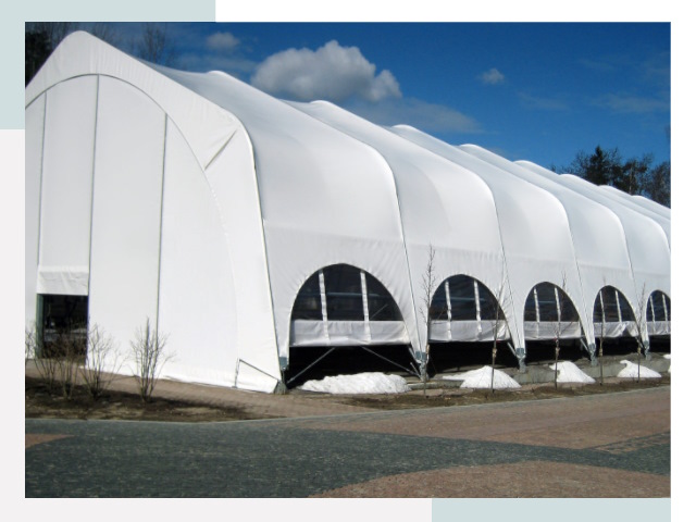 Каркасно-тентовые сооружения в Барабинске
