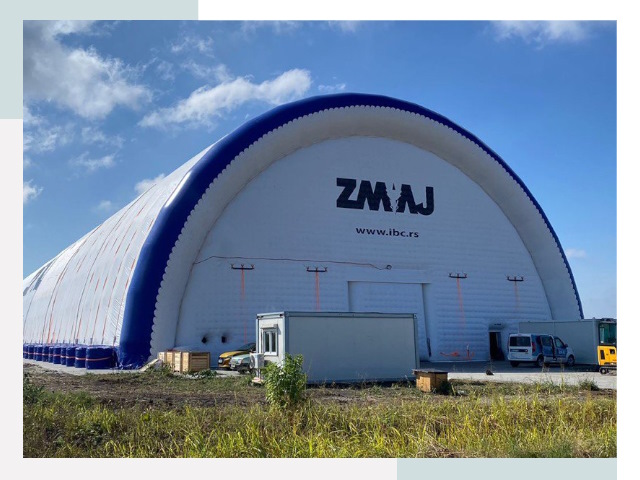 Брендирование ангаров в Барабинске