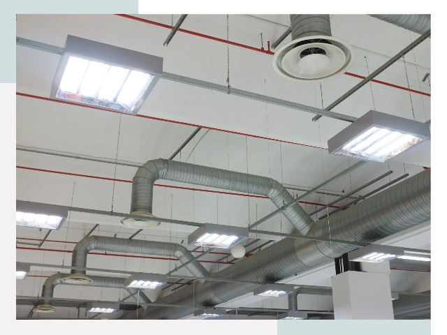 Вентиляция ангаров в Барабинске