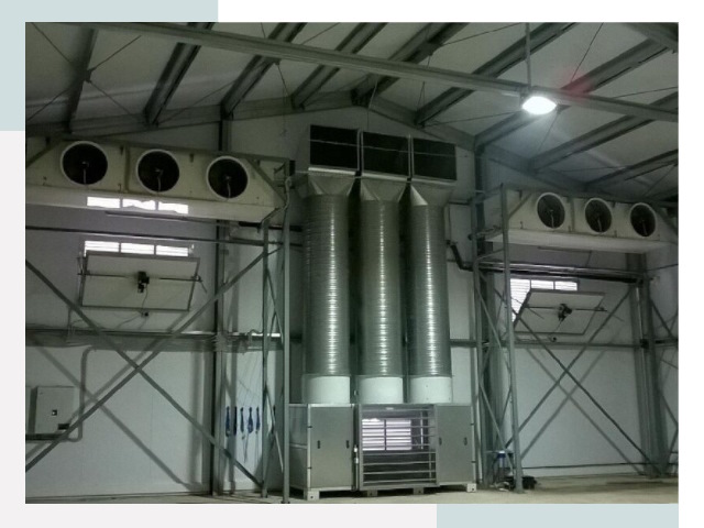 Инженерные системы для ангаров в Барабинске