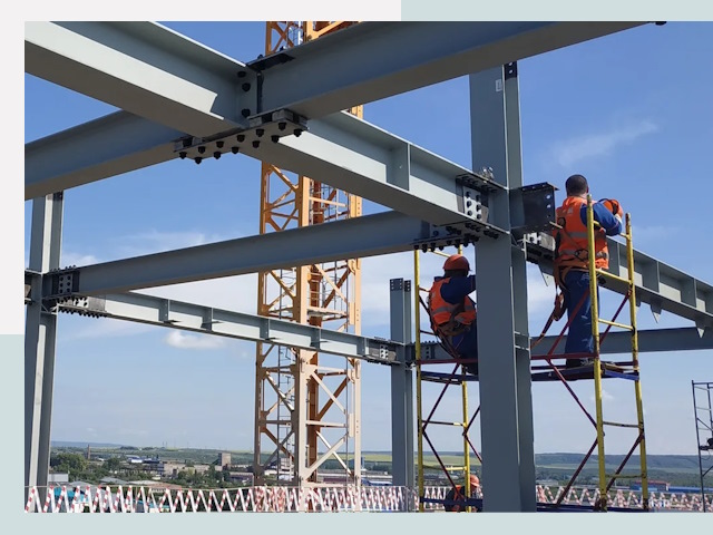 Монтаж металлоконструкций в Барабинске