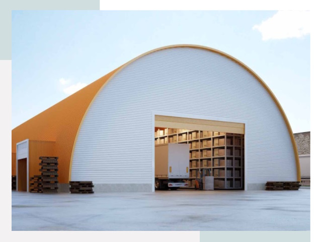 Проектирование ангаров в Барабинске