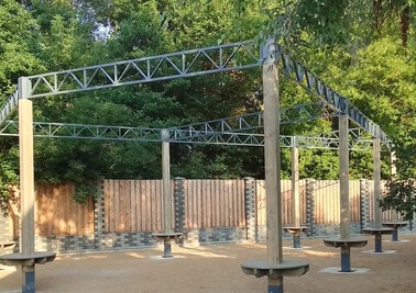 Терраса из металлоконструкций под ключ, проектирование, изготовление и монтаж от СтальСтрой-Ббн